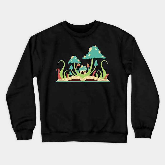 Fairy Garden Crewneck Sweatshirt by Kyarwon